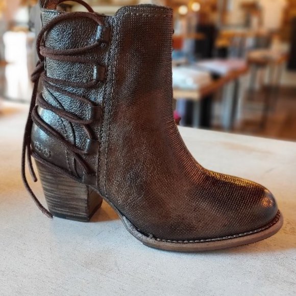 Bed Stu Blaire Taupe Dip Dye Boots - Picture 3 of 8